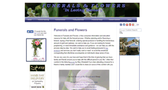 Desktop Screenshot of funerals-and-flowers.com
